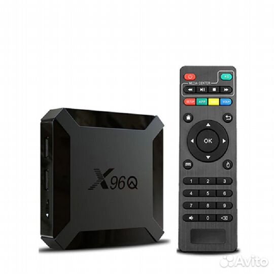 Приставка смарт тв X96Q, 2Gb/16Gb, Android 10, 4K*