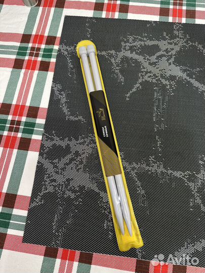 Спицы прямые 12 мм, длина 35 см