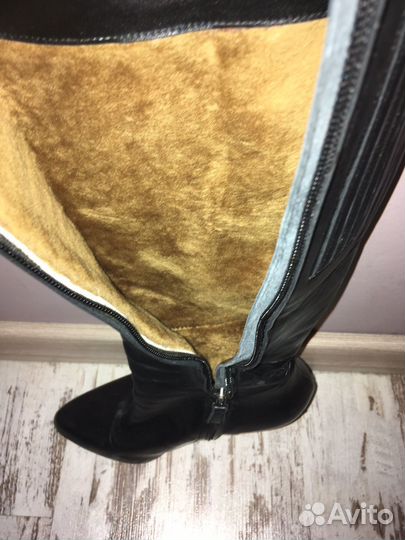 Сапоги женские на меху