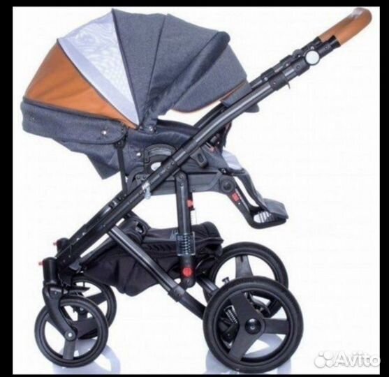 Коляска 3 в 1 bebe mobile movo A