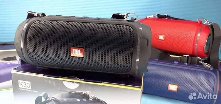 Беспроводная колонка с блютуз FM +подсветка