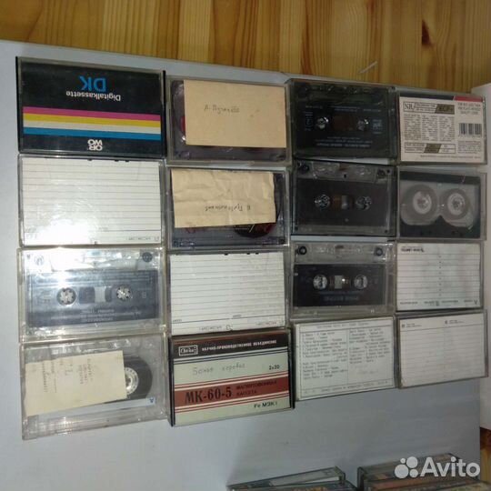 40 аудиокассет СССР