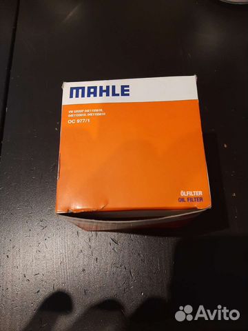 Фильтр масляный mahle