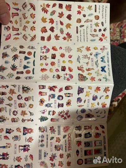 Наклейки для ногтей