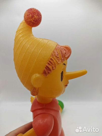 Кукла Игрушка Буратино Детская Пластмасса СССР