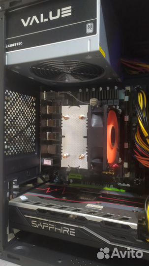 Игровой пк с Rx 580 8gb