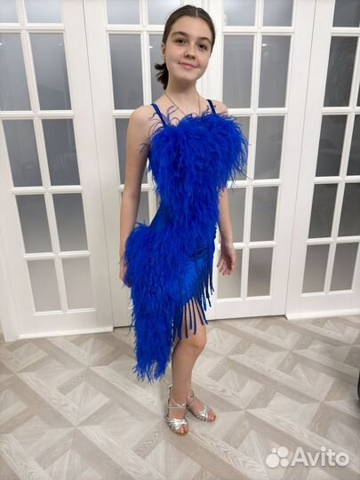 Платье для бальных танцев латина ю1