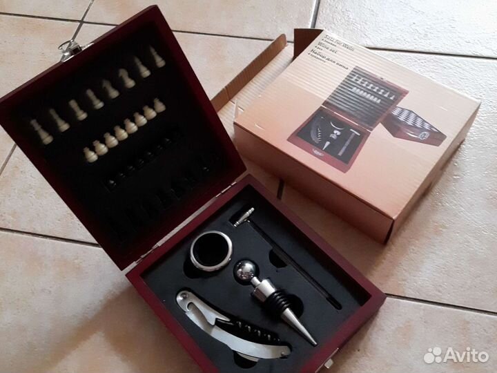 Шахматы набор для вина