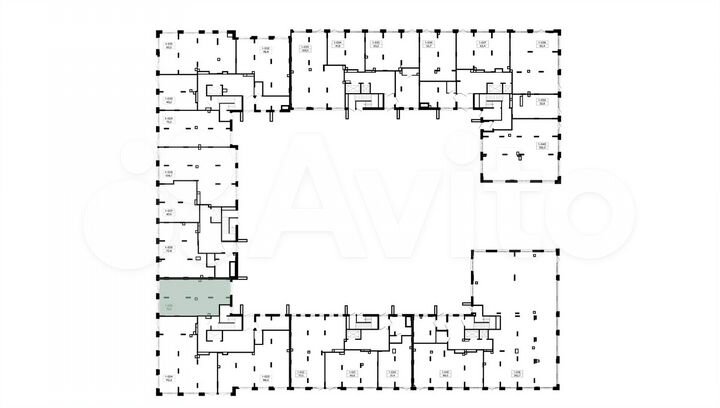 Продается торговое помещение площадью 75.5 кв.м