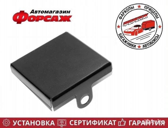 Заглушка приемного отверстия тсу 50*50 черная