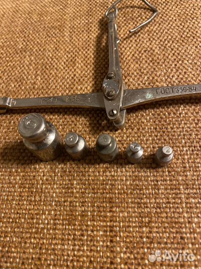 Весы аптекарские винтаж