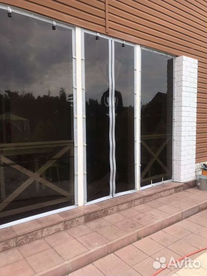 Мягкие окна для беседки