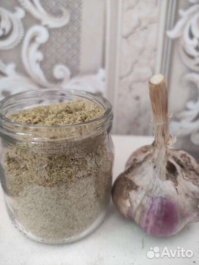 Чеснок сушеный зеленый