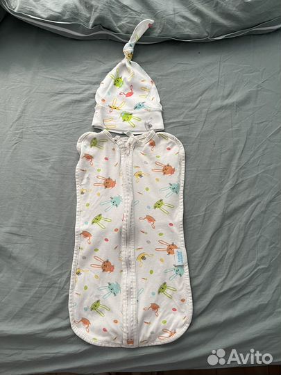 Пеленка кокон и шапочка (фабрика облаков)