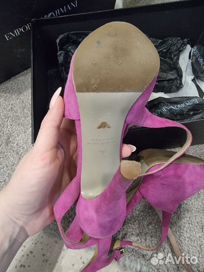 Босоножки emporio armani