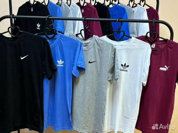 Футболка Adidas мужская хлопок