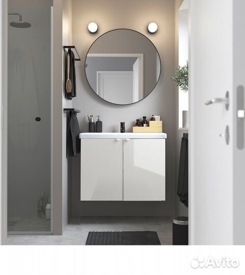 Новое. Икеа. Раковина с тумбой фискон / твэллен