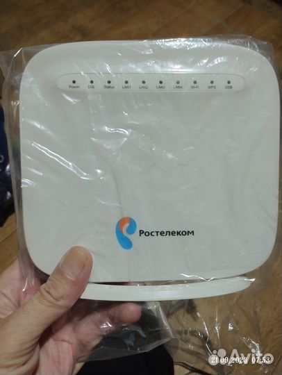 Приставка и роутер Ростелеком
