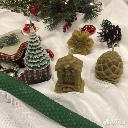 Свечи из вощины