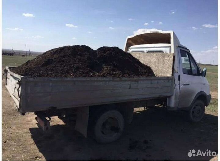 Перегной навоз торф