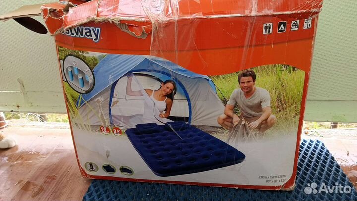 Надувной матрас bestway 150x200