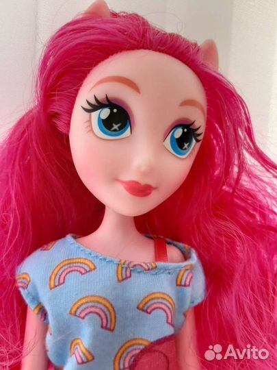 Кукла барби рапунцель Пинки пай