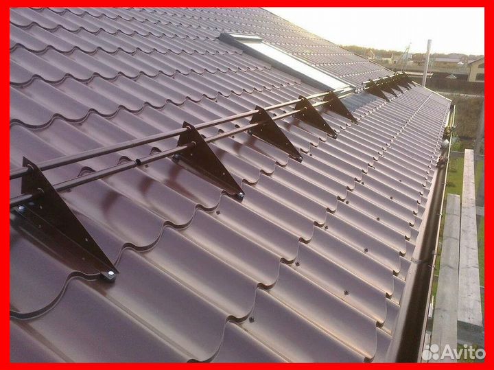 Снегозадержатель трубчатый