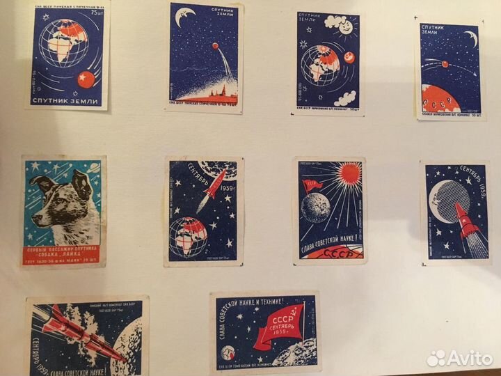 Коллекция этикеток от спичечных коробков