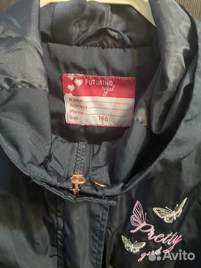 Ветровка для девочки