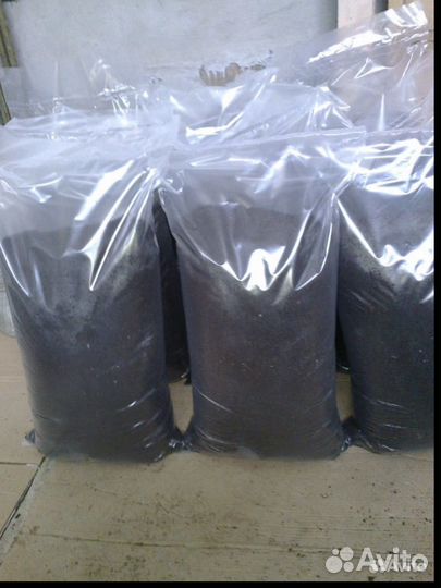 Чернозём в мешках