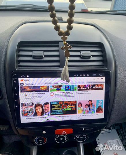 Магнитола Mitsubishi Asx Android