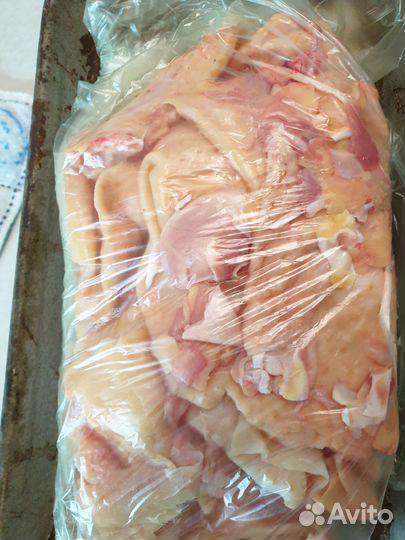 Отходы от обработки домашней бройлерной курицы