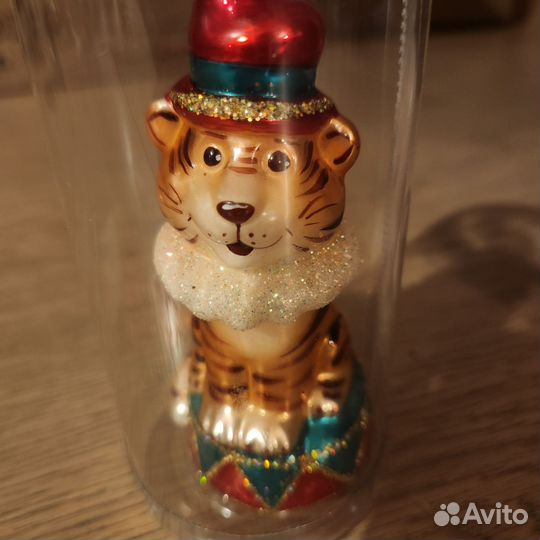 Елочные игрушки Элита Лисичанск Цирк Тигры