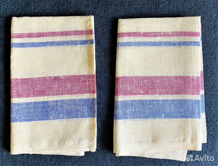 Полотенца скатерти лён СССР