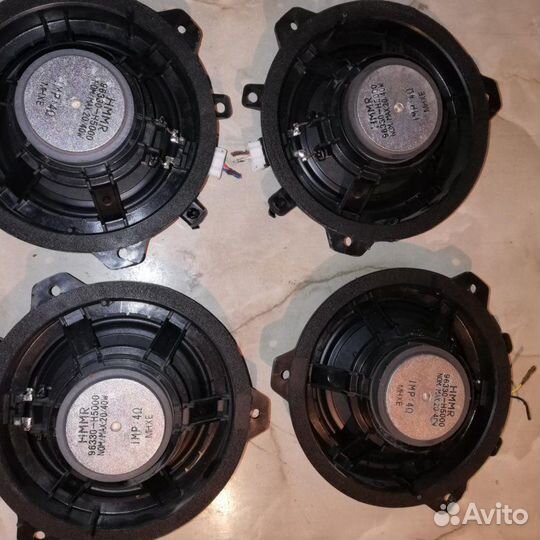 Автомобильные колонки штатные Киа Рио 4