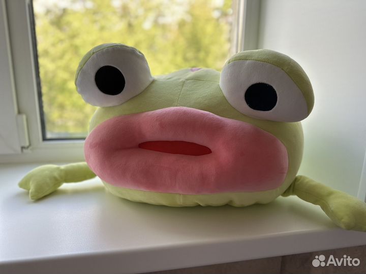 Мягкая игрушка подушка Лягушка