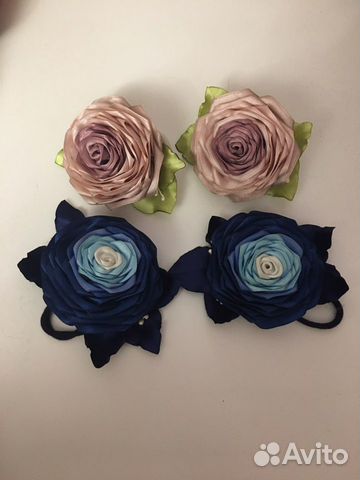 Резинки для волос ручной работы
