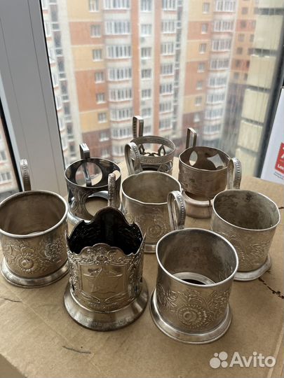 Подстаканники советские