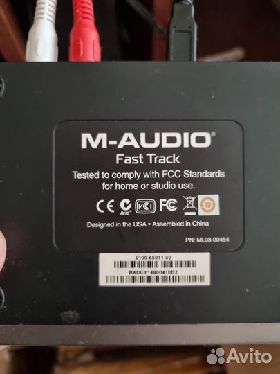 Звуковая карта M-audio