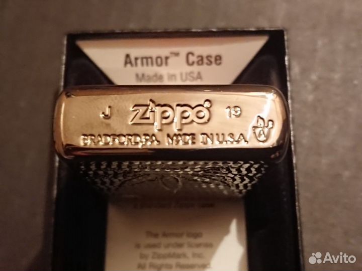Zippo Armor Leaf Design 29612