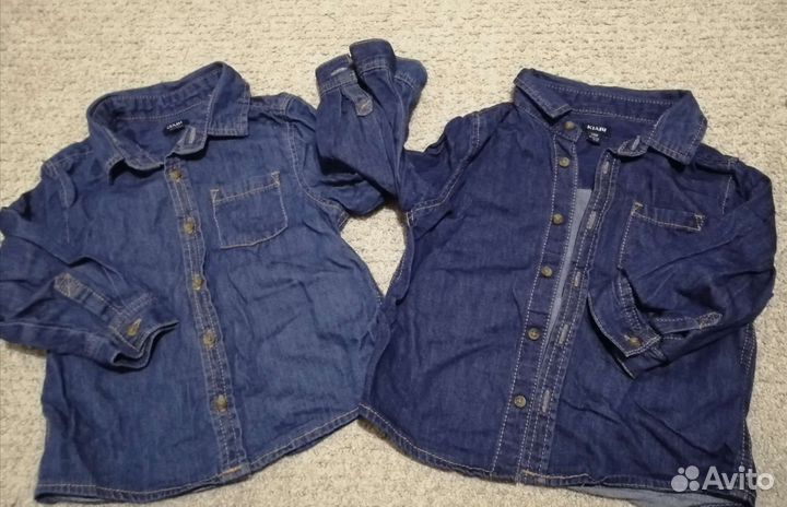 Джинсовая рубашка