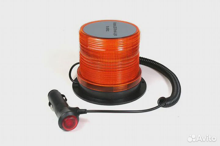 Маяк светодиодный 10-30V (желтый) (RD-205)