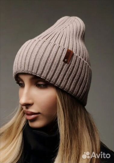 Шапка бини женская