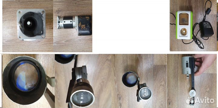 Линзы, стекла, заготовки, разное