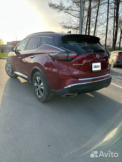 Nissan Murano 3.5 CVT, 2021, 34 871 км