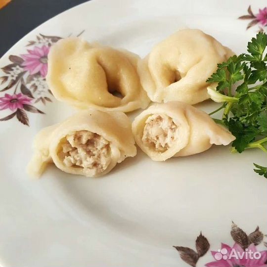 Пельмени вареники без глютена