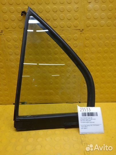 Стекло боковое заднее левое Mitsubishi Lancer CS