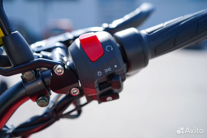 Электромотоцикл ECO-diavel красный