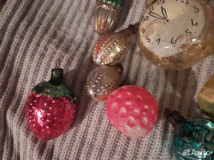 Елочные игрушки СССР