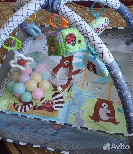 Развивающий коврик манеж